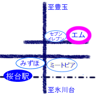桜台地図
